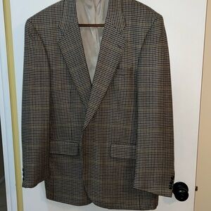 Men’s Burberry houndstooth sport coat
